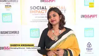 Shreya Krishnan, Managing Director &ndash; India, AnitaB.Org | BW Social Impact Summit & Awards 2025