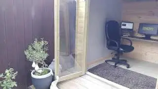 Garden office build day 16 and done ;-)