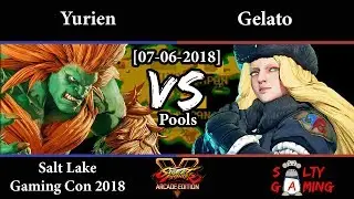 [2018-07-06] SFV - Yurien (Blanka) vs Gelato (Kolin) Pools