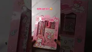 Art kit unboxing 🤩 #shorts #unboxing #art #kite #creativity #trendingsong #drawing #satisfying