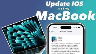 Update IOS of your iPhone using MacBook | NO Storage on iPhone Required