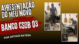 Apresentação do meu NOVO BANCO CSDB 03! UNBOXING!