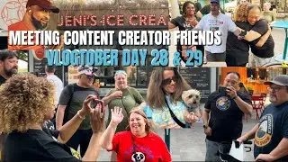 MEETING CONTENT CREATOR FRIENDS IN TAMPA (FLORIDA) VLOGTOBER 2024 DAYS -28 & 29