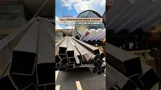 Polycarbonate sheets | Corrugated Mabati sheets | Steel structure