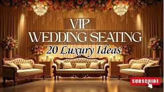 &ldquo;20 VIP Sofa & Wedding Guest Sofa Ideas | Shaahi Shaadi Decor | Golden Decor&rdquo;