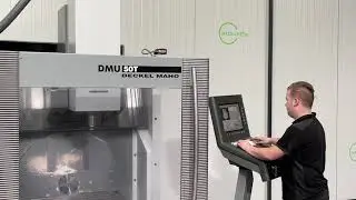 DECKEL MAHO DMG DMU 50 T 3 axis vmc HeidenHain MillPlus iT MACH4METAL 6677 2-2 zumverkauf forsale