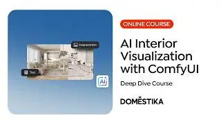 Open-Source AI for Architecture and Interior Design Visualization with ComfyUI | Domestika English