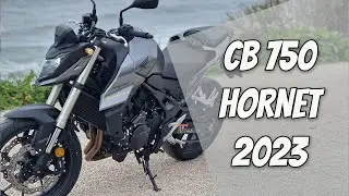 Honda CB750 Hornet 2023 ★ Review & TestRide ★ 🔥🔴 - PORTUGUES 💯✅