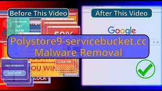 Вирус Polystore9-servicebucket.cc &mdash; автоматическое и ручное удаление.