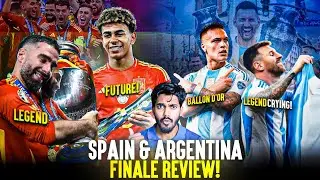 Review: Argentina vs Columbia 1-0 & Spain vs England 2-1 l Football Won !