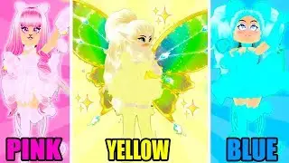 I Tried The ONE COLOR OUTFIT CHALLENGE In Royale High... Roblox Royale High One Color Challenge