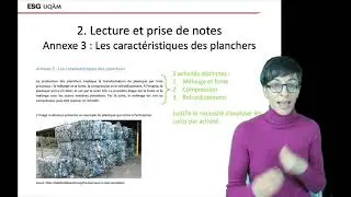 Étape 2 Lecture et prise de notes, Étape 3 Établir un plan de rédaction