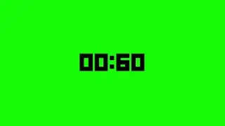 Timer Green Screen Animation Download Free