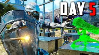 Raiding A Cheater And First Raid Defence Ark Pvp