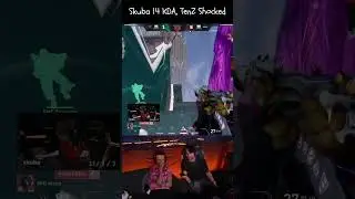 Skuba 1v3 and 14 KDA, TenZ Shocked [NRG vs FNC] #nrg #fnc #fns #tenz #valorant #gaming #pro
