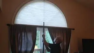 Arch window covering that actually works!