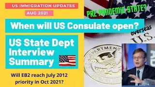 US Immigration: Aug 2021 Future Visa Bulletin Prediction by State Dept | Family & Employment based