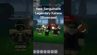 New Sanguinaire Legendary Katana Showcase in Rune Slayer #roblox #runeslayer #update #tundra #fyp