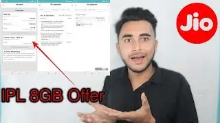 Jio 8GB free data for IPL 2018 final Match