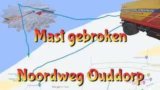 Mast gebroken
