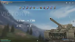 Wot/Blitz /FV215-B-183-/4 KİLL !TOP GUN KOLOBANOV,S MEDAL /airfight10