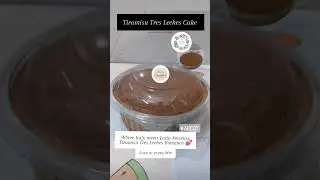 Where Italy meets Latin America, Tiramisu Tres Leches Romance 💕, Love at every bite