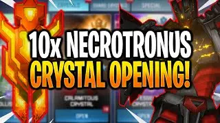 *NEW* 10x NECROTRONUS CRYSTAL OPENING! - Transformers: Forged To Fight