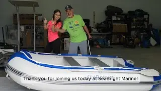 Assembling a Seabright Marine 290P Inflatable Boat!
