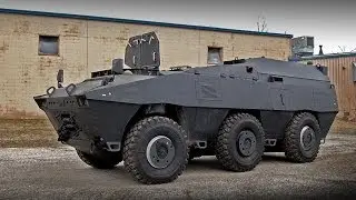 GPV Marshall 6x6x6 Armor Plated Tactical Swat Vehicle Auction at Hilco Industrial