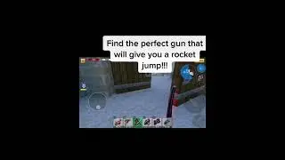 Pixelgun3D the rocket jump you need!!! (DONT  ONLY USE YOUR JETPACK)!!!