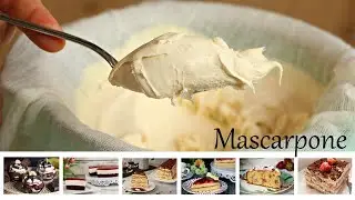 Mascarpone ganz einfach selber machen aus nur 2 Zutaten! Best homemade mascarpone cheese