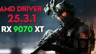 AMD Drivers Update 25.3.1 RX  9070 XT 1440P Benchmark 10 Games Tested