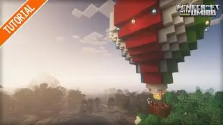 Minecraft Tutorial  | Hot Air Balloon