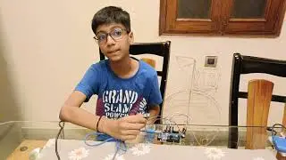 wonderful circuit made using Arduino, RGB, piezo buzzer and gyro sensor
