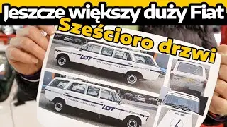 Duży Fiat 125p Jamnik - W służbie jej LOTowskiej mości.