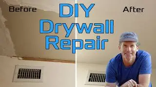 Repairing and Matching Textured Drywall