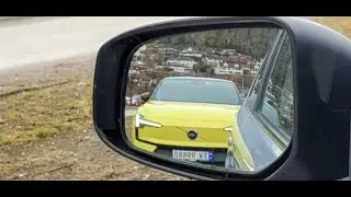 Driving in Norway, what the weather conditions are like in snow, dark winter. 25th December. MG 4