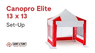 Canopro Elite 13 x 13: Two Person Construction
