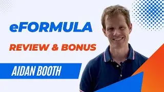 eFormula Aidan Booth Review & Bonus 2024 ✅ Honest Review ✅