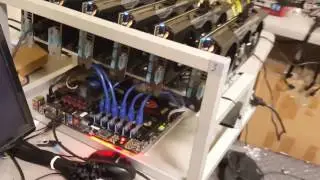 Zcash Ubuntu 16.04 LTS Claymore  6 GPU Mining Rig Build