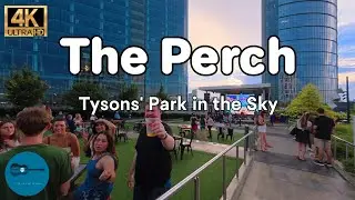 The Perch - Park in the Sky | Mini Golf, Biergarten, Live Music & Skyline Views in Tysons!