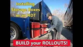 Installing Storage Boxes in an HDT