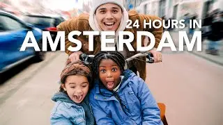 24 Hours in Amsterdam with Kids (On a Bike)
