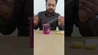 potassium permanganate(KMnO4) with lemon water|| @ritiksir8691 #shorts #science #experiment