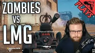 ZOMBIES vs LMG - PlayerUnknown's Battlegrounds #86 Zombies Gameplay (PUBG Zombies)