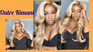One Night Stand with Outre Color Bomb Synthetic Swiss Lace Front Wig - KIMANI - 3DRFFBTRBL