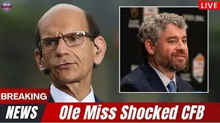 Ole Miss Stuns CFB: Shocking Pete Golding Run to Fiesta Bowl🔴 LIVE BREAKING NEWS