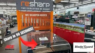 Sharpen Knives in 90 Seconds? RESHARP at Ace Hardware &ndash; Fast, Affordable, Pro Results!