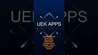 Android Studio Sql Server CRUD - RecyclerView Swipe Delete - Expanded Layout Example - Java shorts