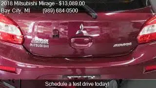 2018 Mitsubishi Mirage ES 4dr Hatchback CVT for sale in Bay